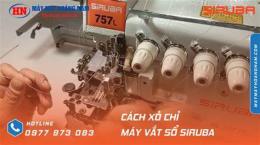 ảnh chụp màn hình cách xỏ chỉ máy vắt sổ 2 kim 4 chỉ siruba