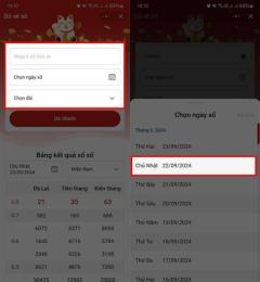 ảnh chụp màn hình in vé dò xổ số