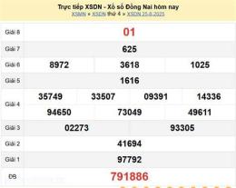 ảnh chụp màn hình kết quả xổ số đồng nai ngày 25 tháng 2 năm 2026