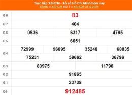 ảnh chụp màn hình kết quả xổ số hồ chí minh ngày 14 tháng 9
