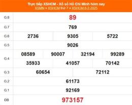 ảnh chụp màn hình kết quả xổ số hồ chí minh ngày 24 tháng 8