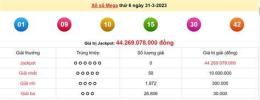 ảnh chụp màn hình kết quả xổ số ngày 31 tháng