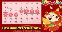 ảnh chụp màn hình lịch xổ số miền bắc nghỉ tết
