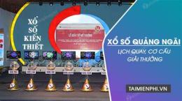 ảnh chụp màn hình quay thử kết quả xổ số quảng ngãi