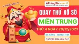 ảnh chụp màn hình quay thử xổ số miền trung ai trúng rồi