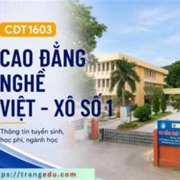 cao đẳng nghề việt xô số 1