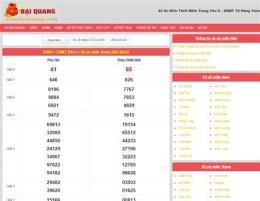 giao diện app ket qua so xo mien trung thu 2