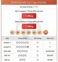 giao diện app kết quả xổ số 13 tháng 6