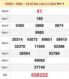 giao diện app kết quả xổ số bạc liêu ngày 10 tháng 2