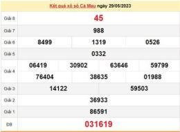 giao diện app kết quả xổ số cà mau ngày 5 tháng 1