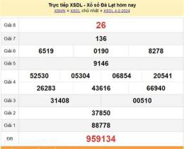 giao diện app kết quả xổ số đà lạt ngày 2 tháng 11