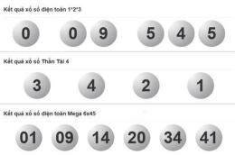 giao diện app kết quả xổ số điện toán 6/45