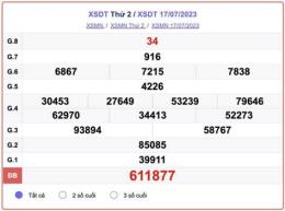 giao diện app kết quả xổ số đồng tháp ngày 31 tháng 8