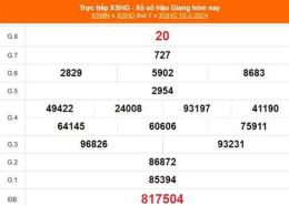 giao diện app kết quả xổ số hậu giang ngày 10 tháng 01