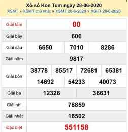 giao diện app kết quả xổ số kon tum ngày 28 tháng 6