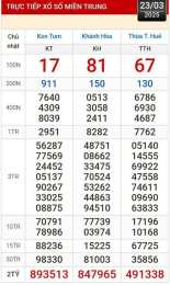 giao diện app kết quả xổ số kon tum ngày 29 tháng 03