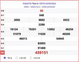 giao diện app kết quả xổ số tây ninh ngày 23 tháng 7 năm 2026