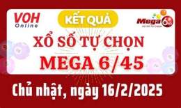 giao diện app kết quả xổ số vietlott 645 hôm nay