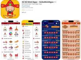 giao diện app kq xổ số minh ngọc