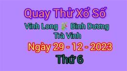 giao diện app quay thử xổ số vĩnh long bình dương