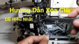 hướng dẫn sử dụng cách xỏ chỉ máy vắt sổ 2 kim 4 chỉ siruba