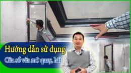 hướng dẫn sử dụng cửa xổ hay cửa sổ