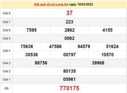 hướng dẫn sử dụng kết quả xổ số long an ngày 25 tháng 7