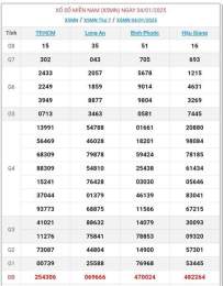 hướng dẫn sử dụng kết quả xổ số miền nam ngày mùng 8 tháng 3