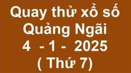 hướng dẫn sử dụng quay thử kết quả xổ số quảng ngãi