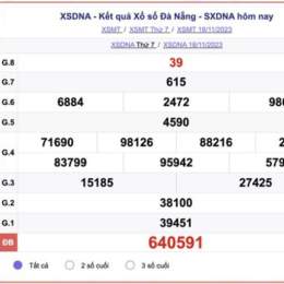 kết quả xổ số đà nẵng ngày 11 tháng 7