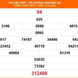 kết quả xổ số đồng tháp ngày 5 tháng 1