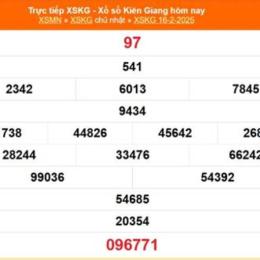 kết quả xổ số kiên giang ngày 16 tháng 8