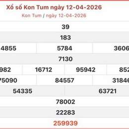 kết quả xổ số kon tum ngày 12 tháng 10