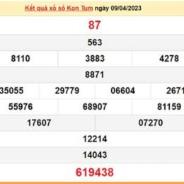kết quả xổ số kon tum ngày 23 tháng 8