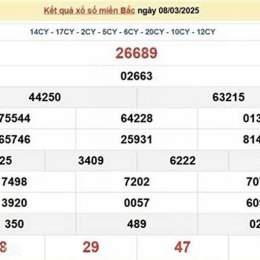 kết quả xổ số miền bắc nét 300 ngày
