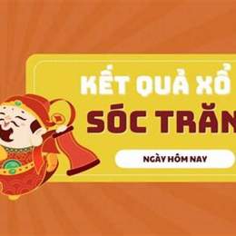 kết quả xổ số sóc trăng ngày 18 tháng 03