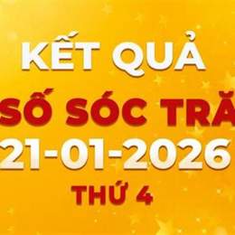 kết quả xổ số sóc trăng ngày 21 tháng 1