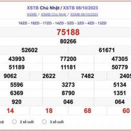 kết quả xổ số thái bình minh ngọc