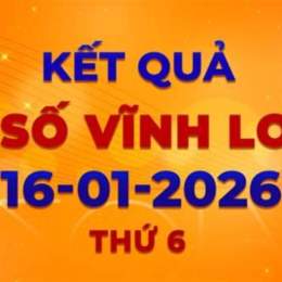 kết quả xổ số vĩnh long ngày 16 tháng 01