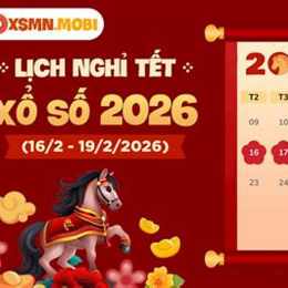 lịch nghỉ tết xổ số miền nam