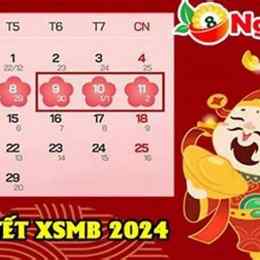 lịch xổ số miền bắc nghỉ tết