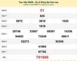 tính năng nổi bật kết quả xổ số đồng nai ngày 25 tháng 2 năm 2026