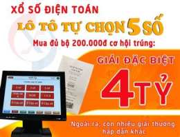 tính năng nổi bật kết quả xổ số tự chọn lô tô 5 số
