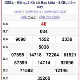 xem xổ số kiến thiết bạc liêu