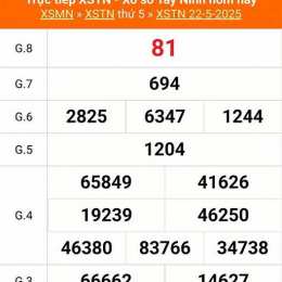 xổ số 22 tây tháng 5