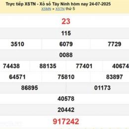 xổ số 24 tây tháng 6