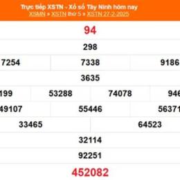 xổ số 27 tây tháng 1