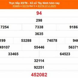 xổ số 27 tây tháng 9