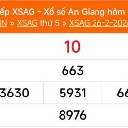 xổ số an giang 5 tây tháng 2
