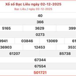 xo so bac lieu 30 ngay